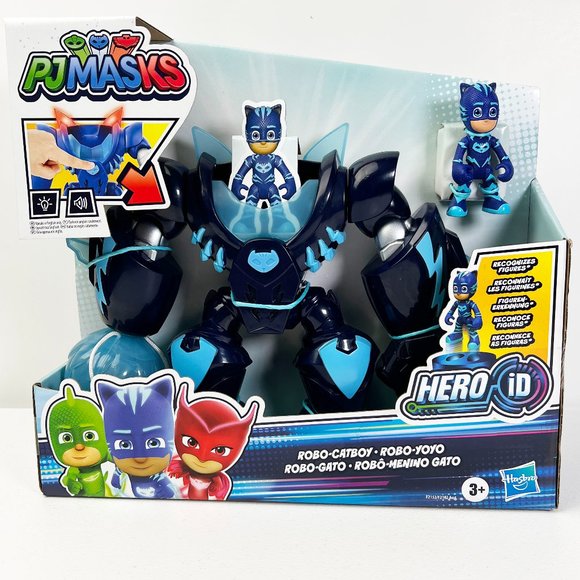 PJ Masks Robo-Catboy Preschool Toy with Lights and Sounds for Kids Ages 3 and Up - Picture 1 of 15